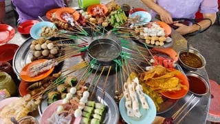 Reservoir Garden Lok Lok — signature dish