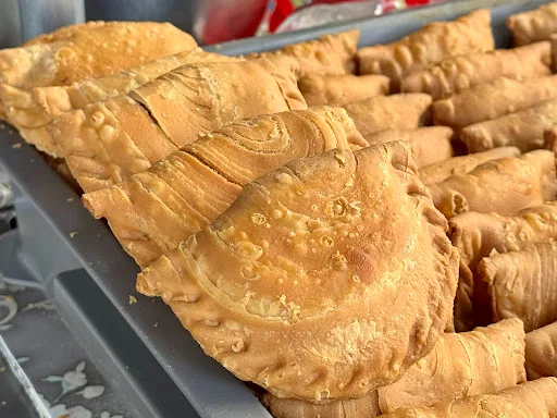 Adam's Curry Puff is Generously Sized — signature dish