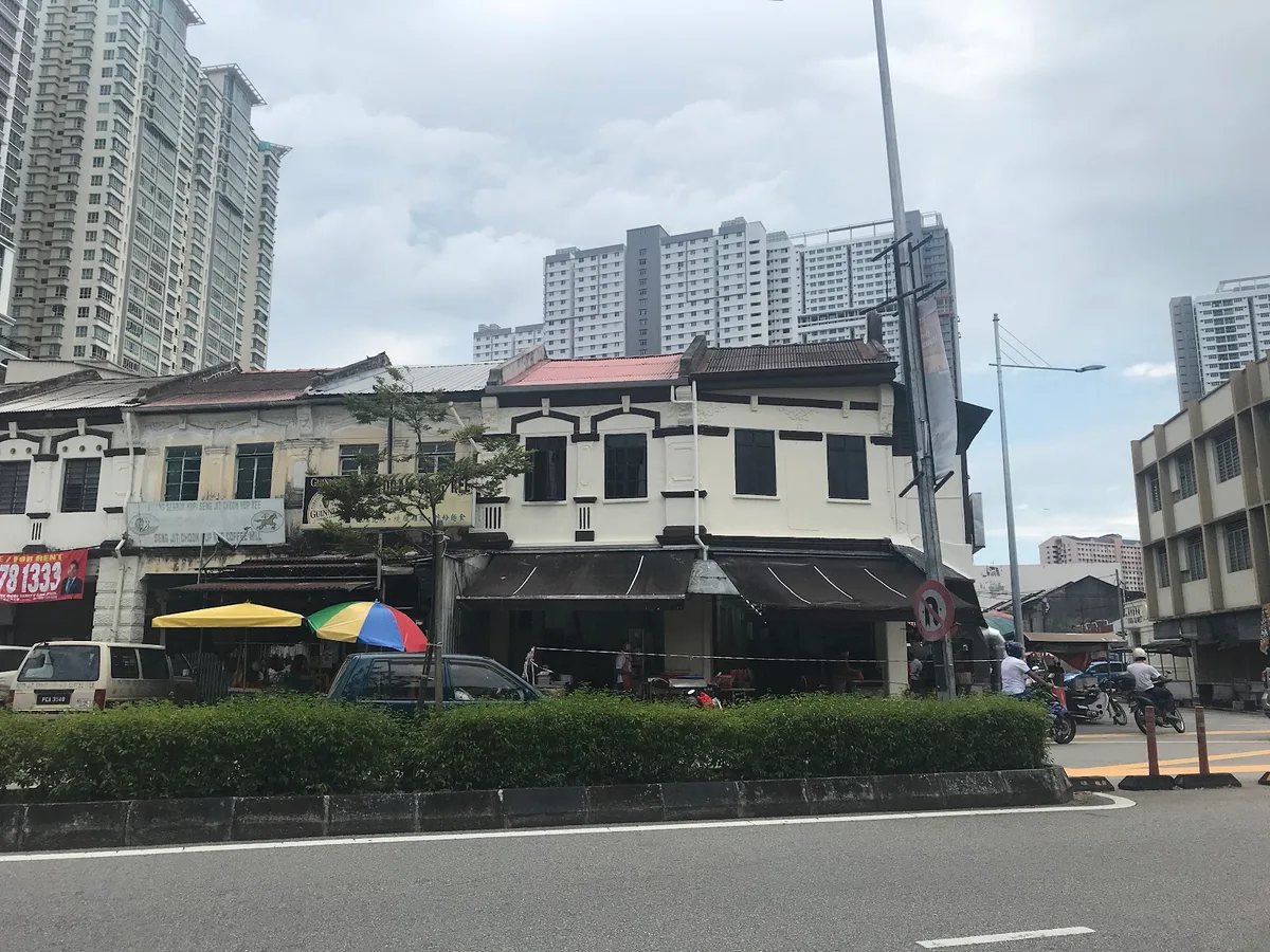 The shophouse row on Jalan Kuantan