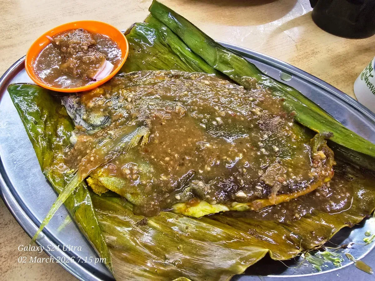 Ah Chui Seafood ayer itam — signature dish