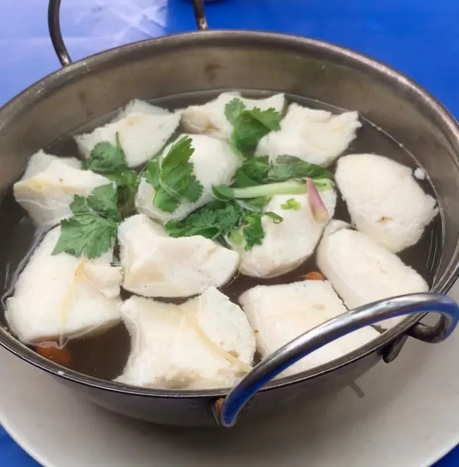 Ah Chui Seafood ayer itam — signature dish