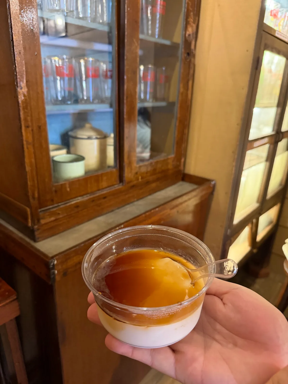 Tau fu fa with brown sugar syrup