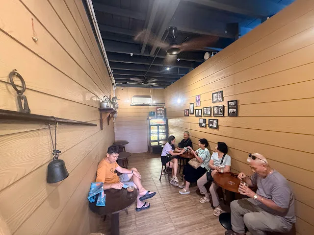 Cafe interior seating