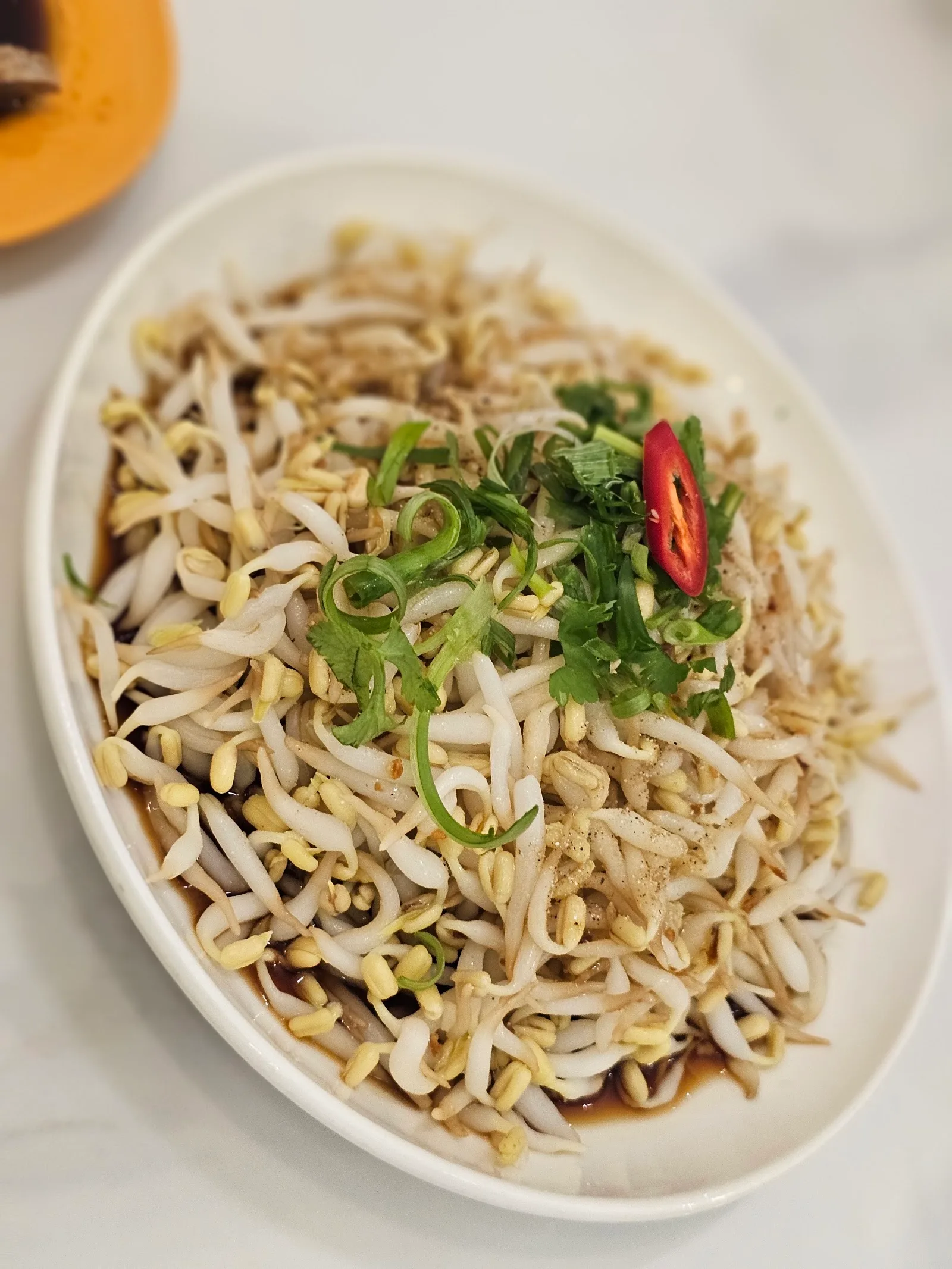 Ann Xin Chicken (Cowan Street Chicken by Ann Xin) 高温街安心芽菜鸡饭 — dish