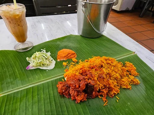 Annachi Bamboo Masalla Briyani — signature dish