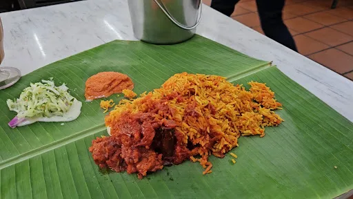 Annachi Bamboo Masalla Briyani — signature dish
