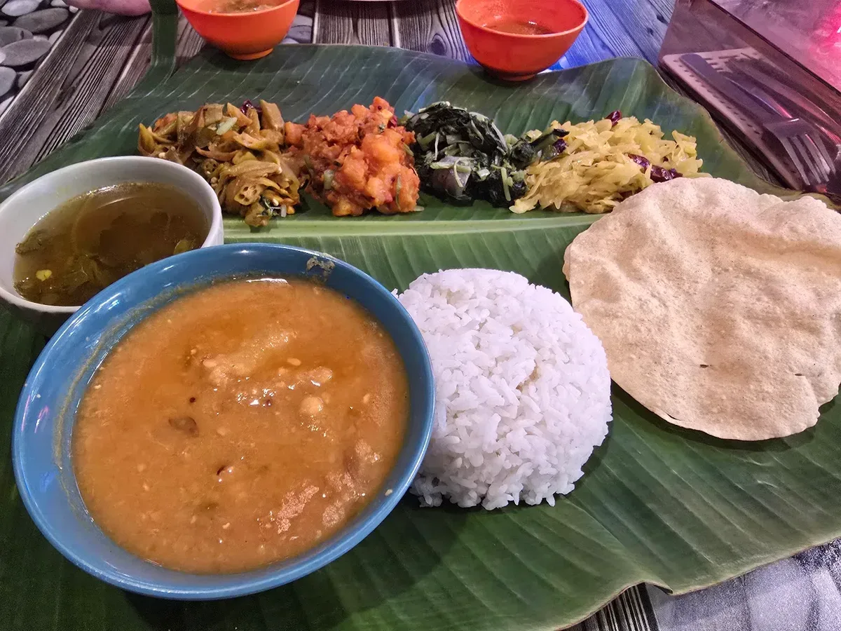 Arati Vilas Banana Leaf Restaurant — signature dish