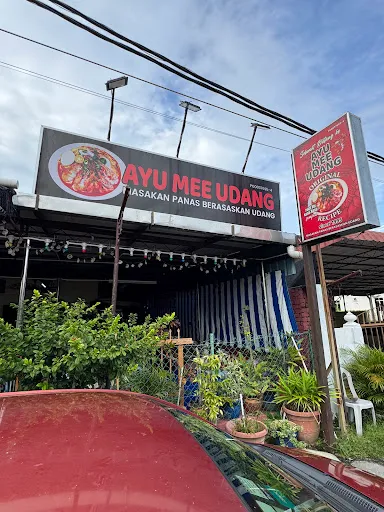 Ayu Mee Udang — signage
