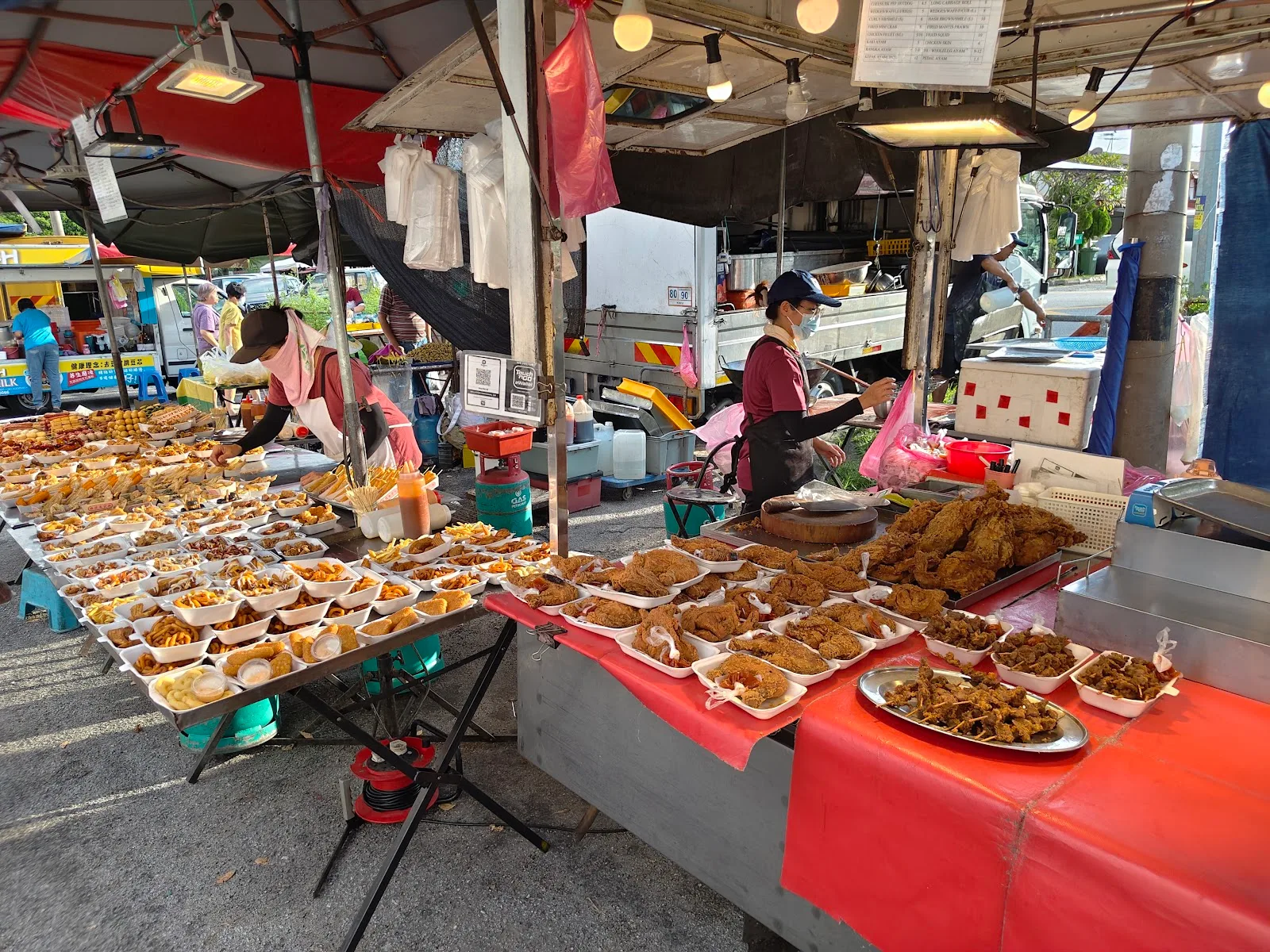 Bercham Night Market — dish