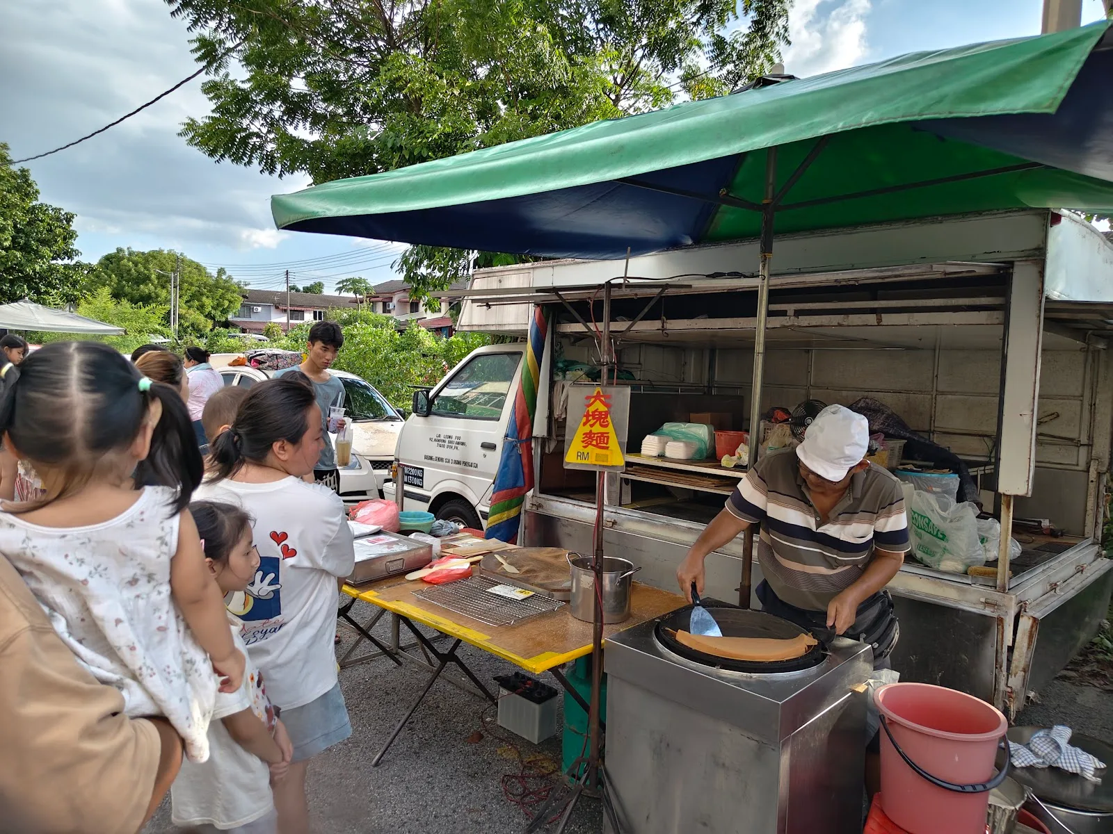 Bercham Night Market — interior