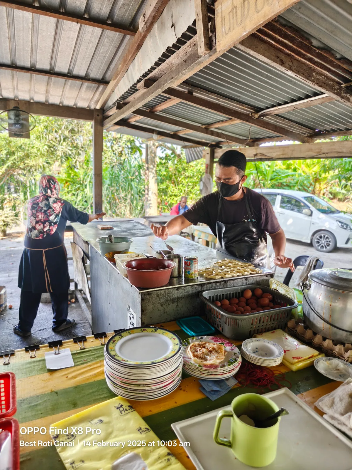 Penaga Flying Roti Canai — signature dish