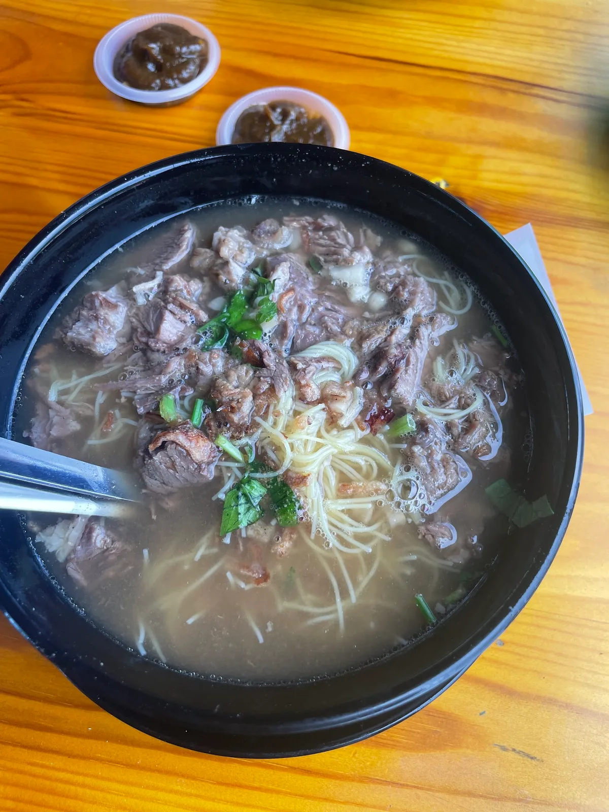 Bihun Sup Gearbox @ Jalan Pondok Upeh — signature dish