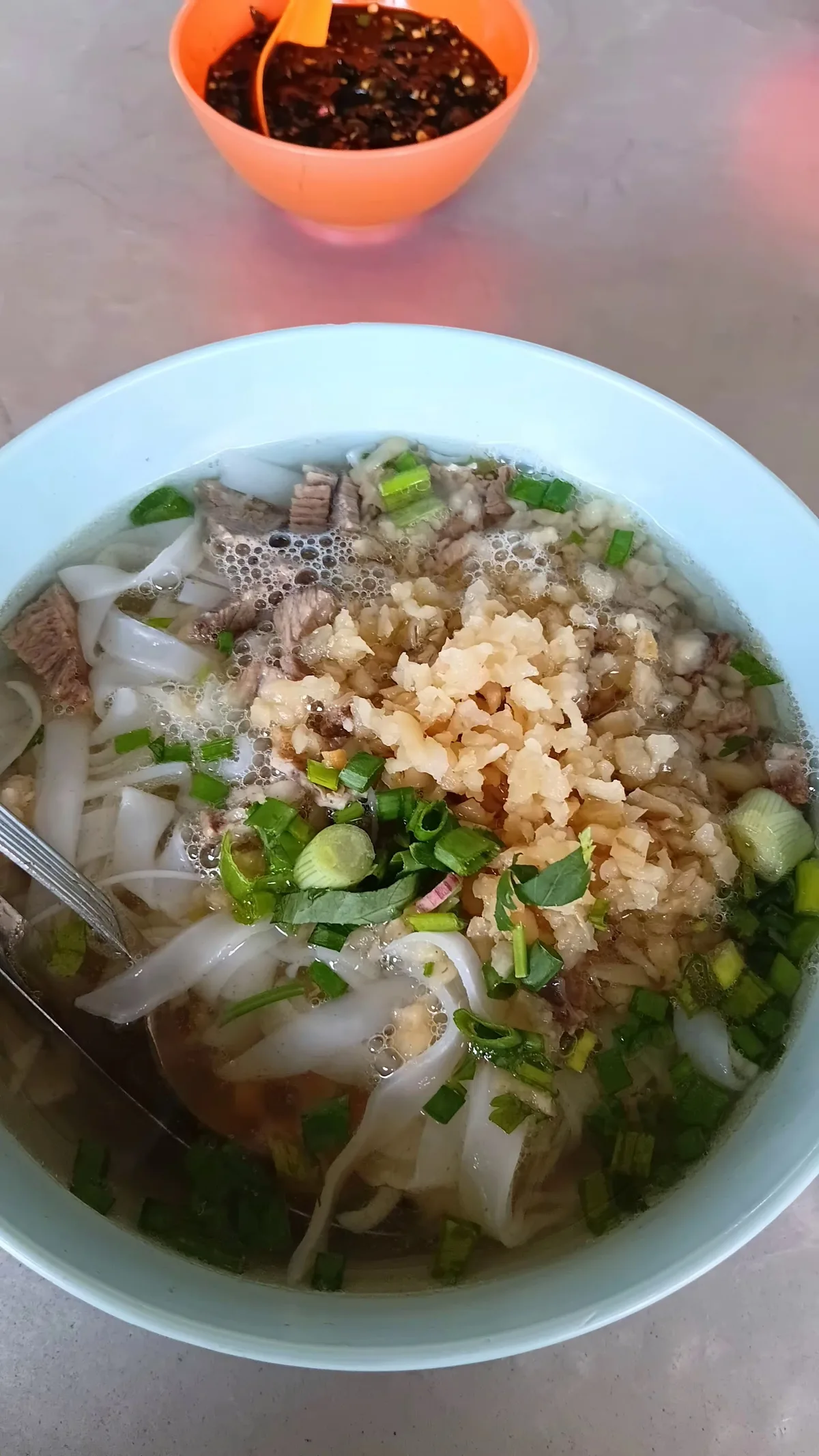 Bihun Sup Zaman — signature dish