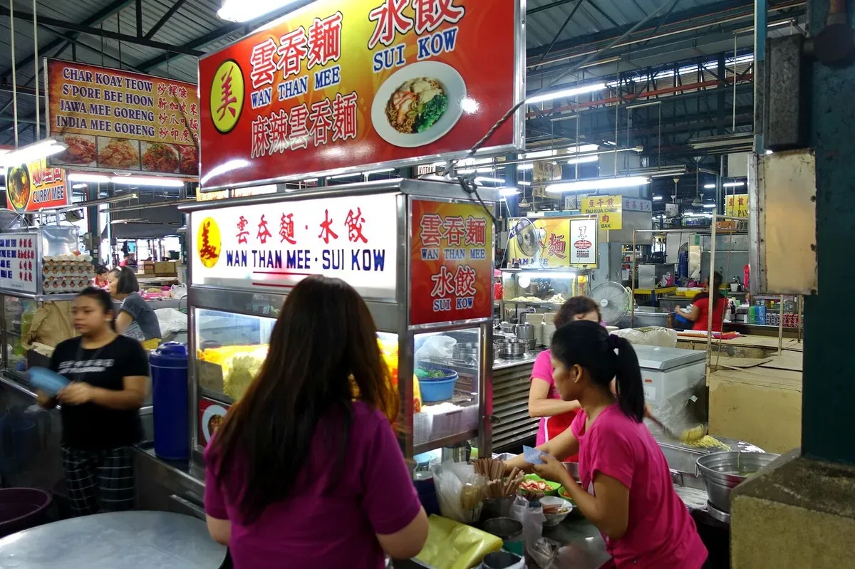 Chulia Street Curry Mee (Cecil Street Market) — interior