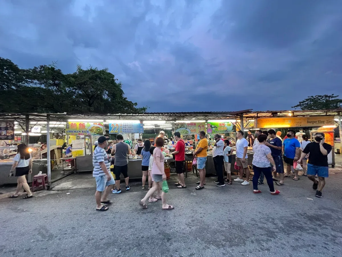 Chai Leng Park Food Court Oyster Omelette — storefront