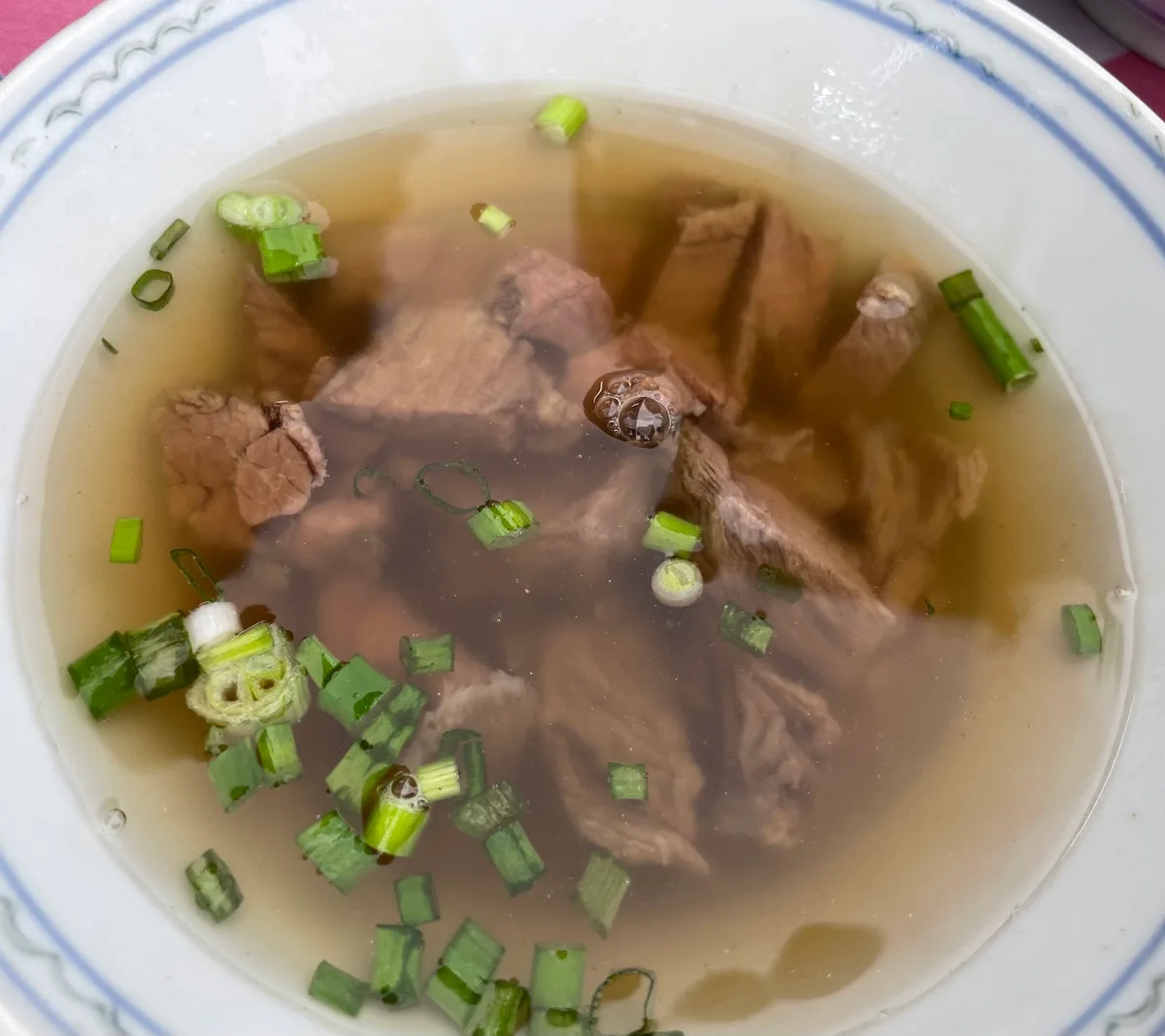 Cheong Kee Beef Noodle — signature dish