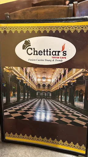 Chettiar's Tiffin Cafe — signage