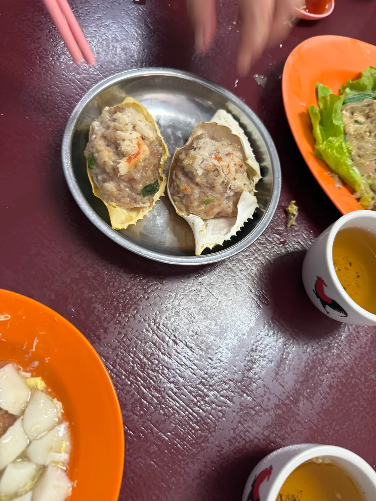 Crab shell chim bak