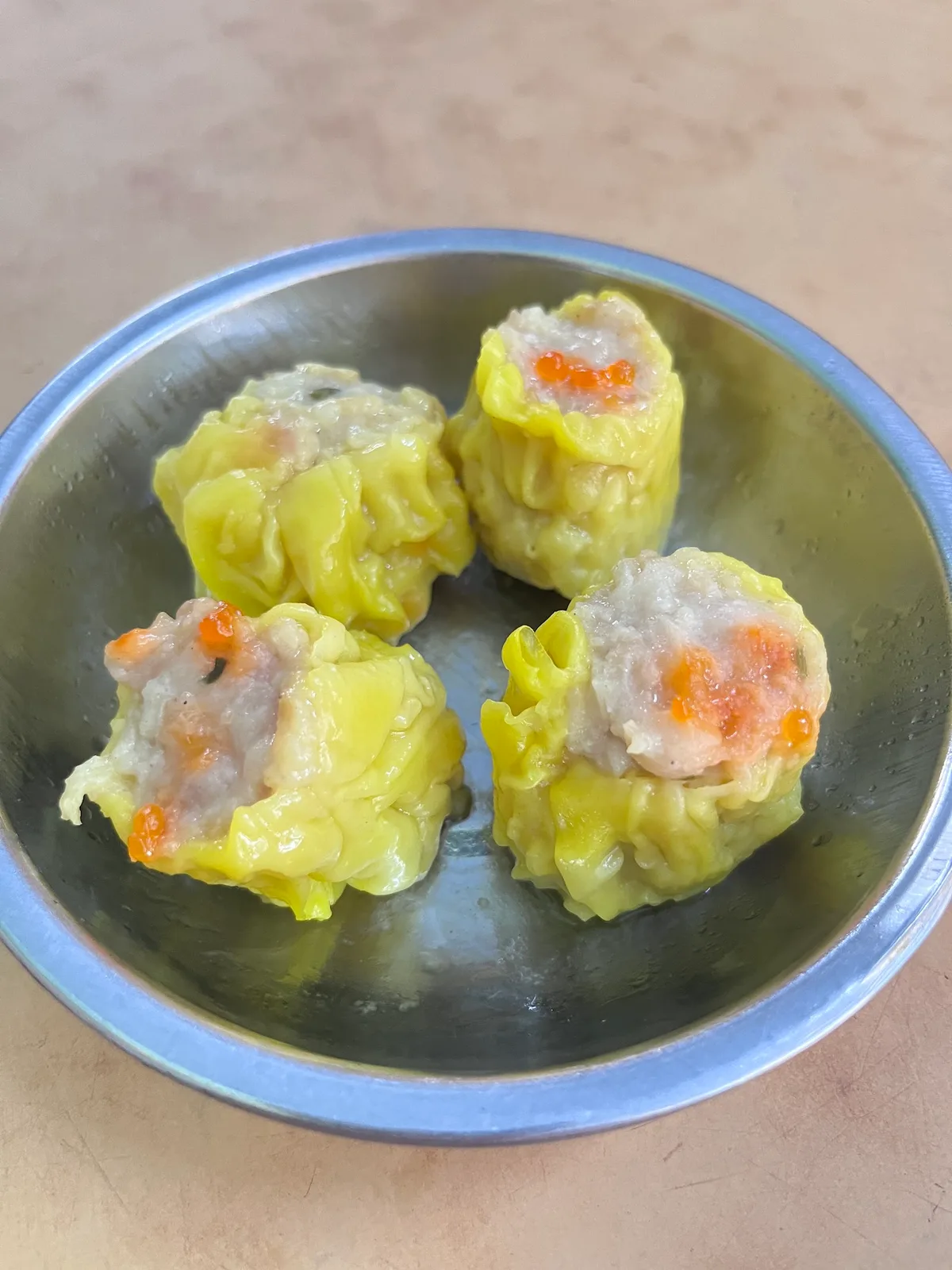 Pork and prawn sio bee
