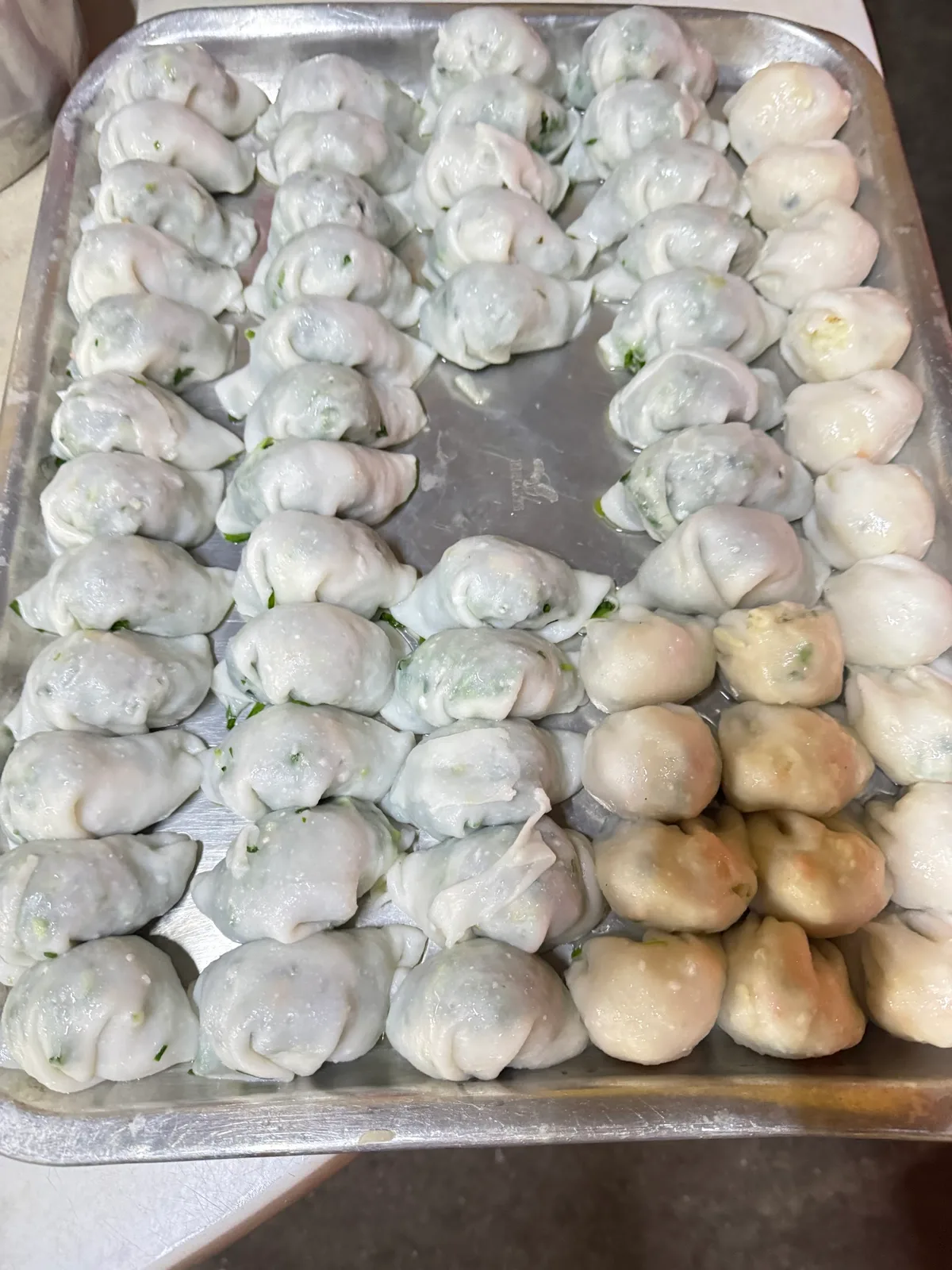 Tray of handmade chai kuih