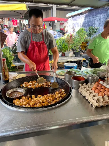Chowrasta Market Hawker Centre Char Koay Kak — dish