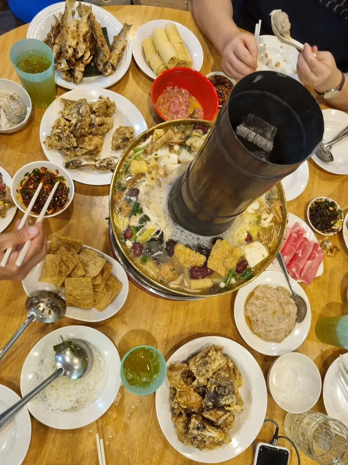Chuan Yee Charcoal Steamboat — signature dish