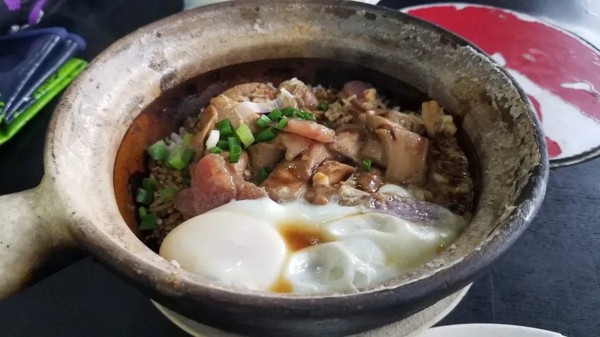 Claypot Chicken Rice @ viva — signature dish