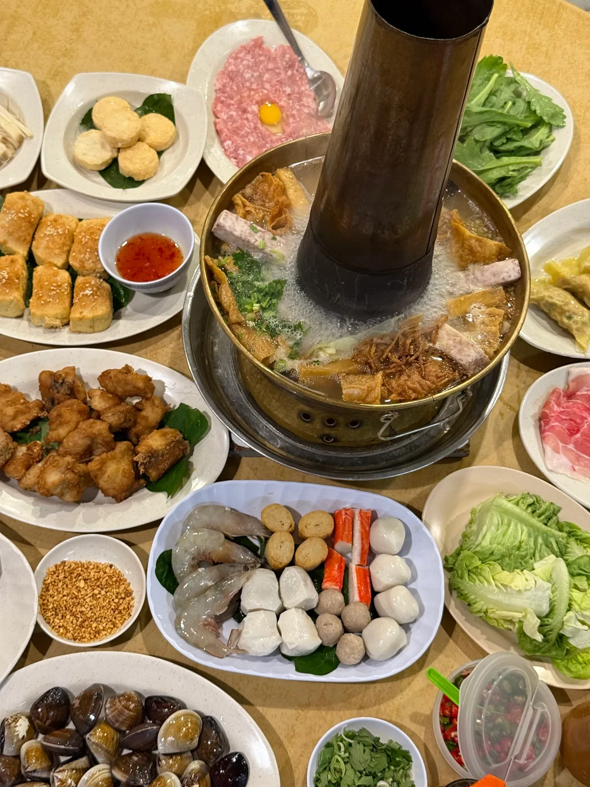 Eam Huat Charcoal Steamboat Restaurant — signature dish