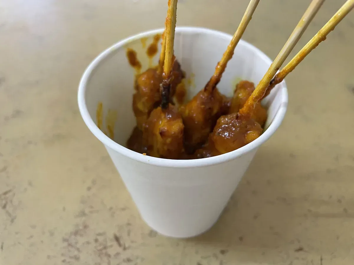 Eaton Satay — signature dish