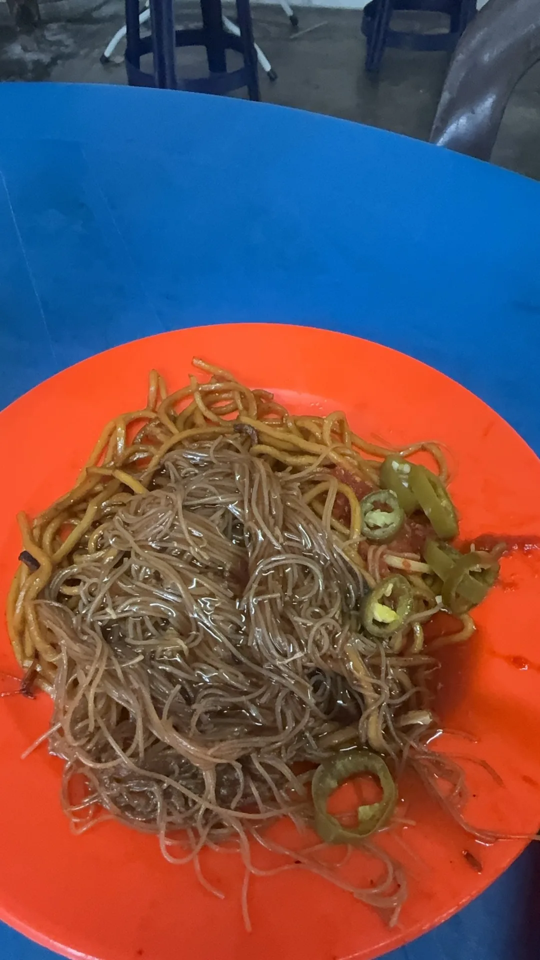 Economy Fried Bee Hoon — dish