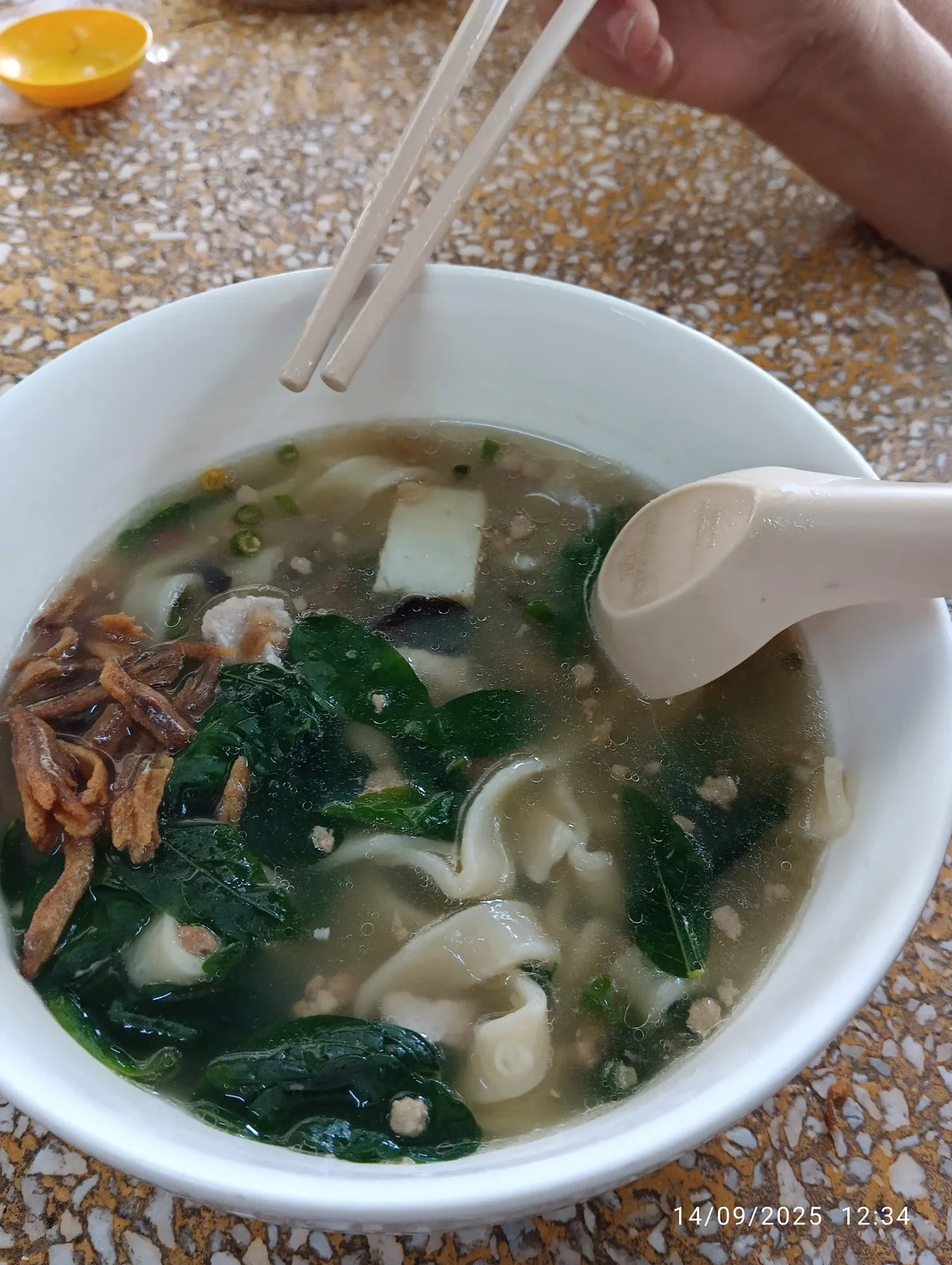 Enjee Handmade Pan Mee 恩记自制手工板面 — signature dish