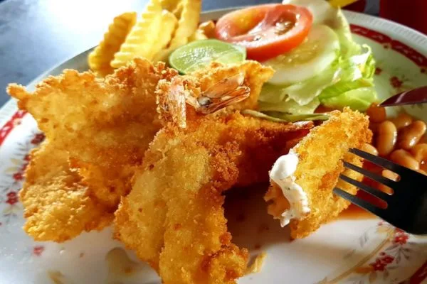 Hainanese chicken chop