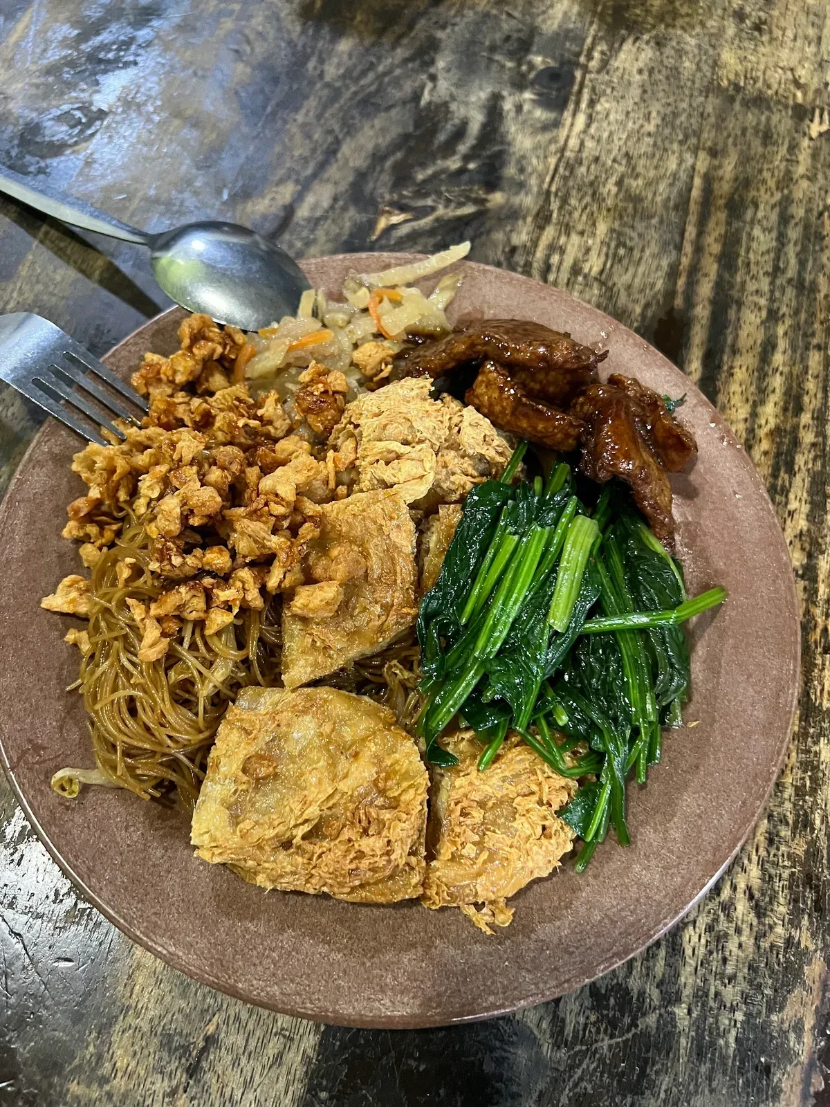 Evergreen Vegetarian — signature dish