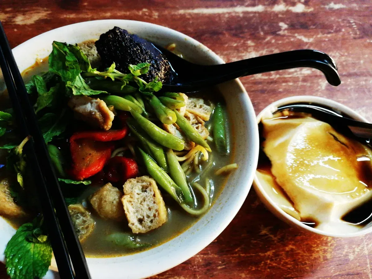 Evergreen Vegetarian — signature dish