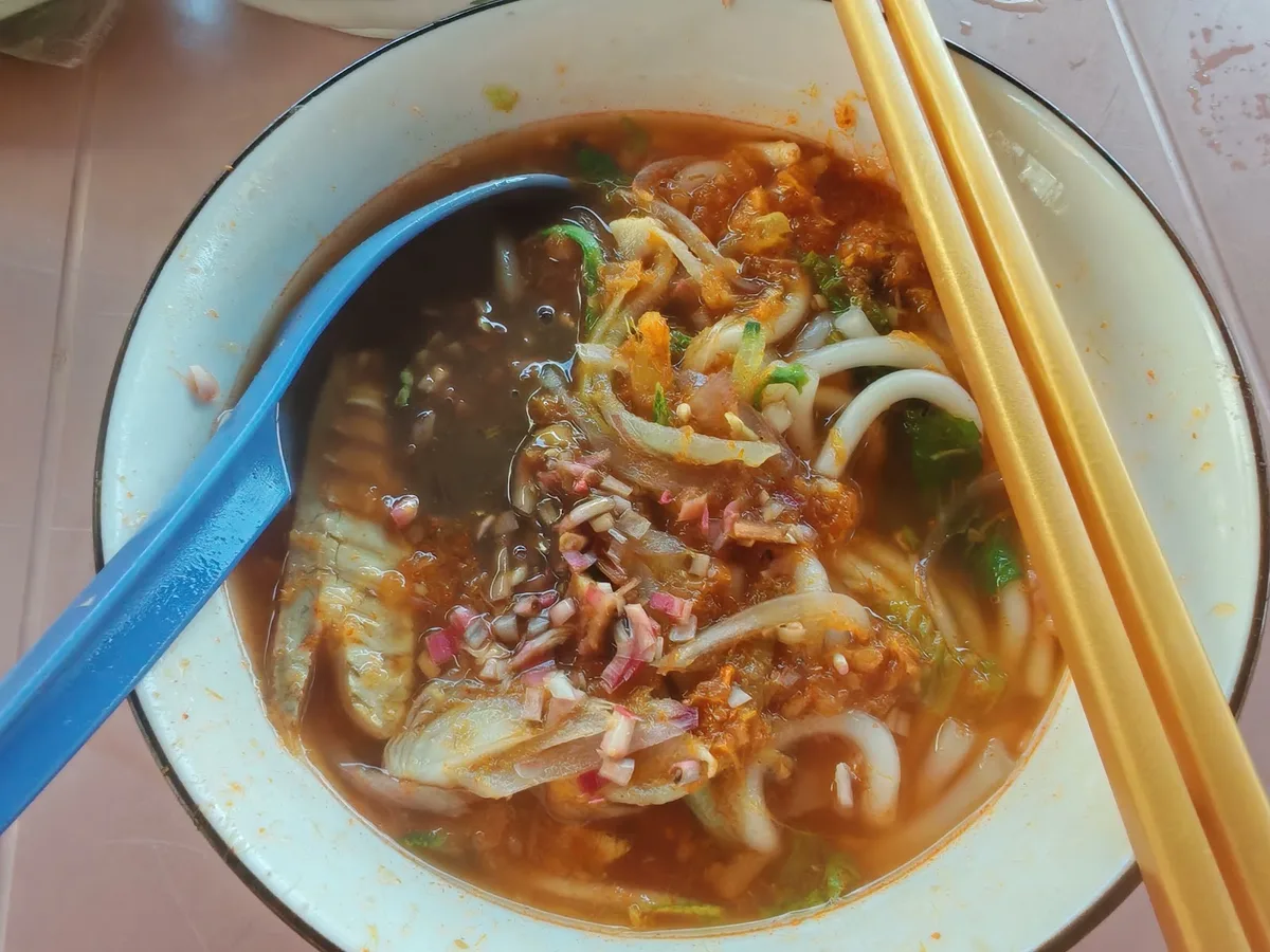 Ewe Laksa Asam Laksa — signature dish