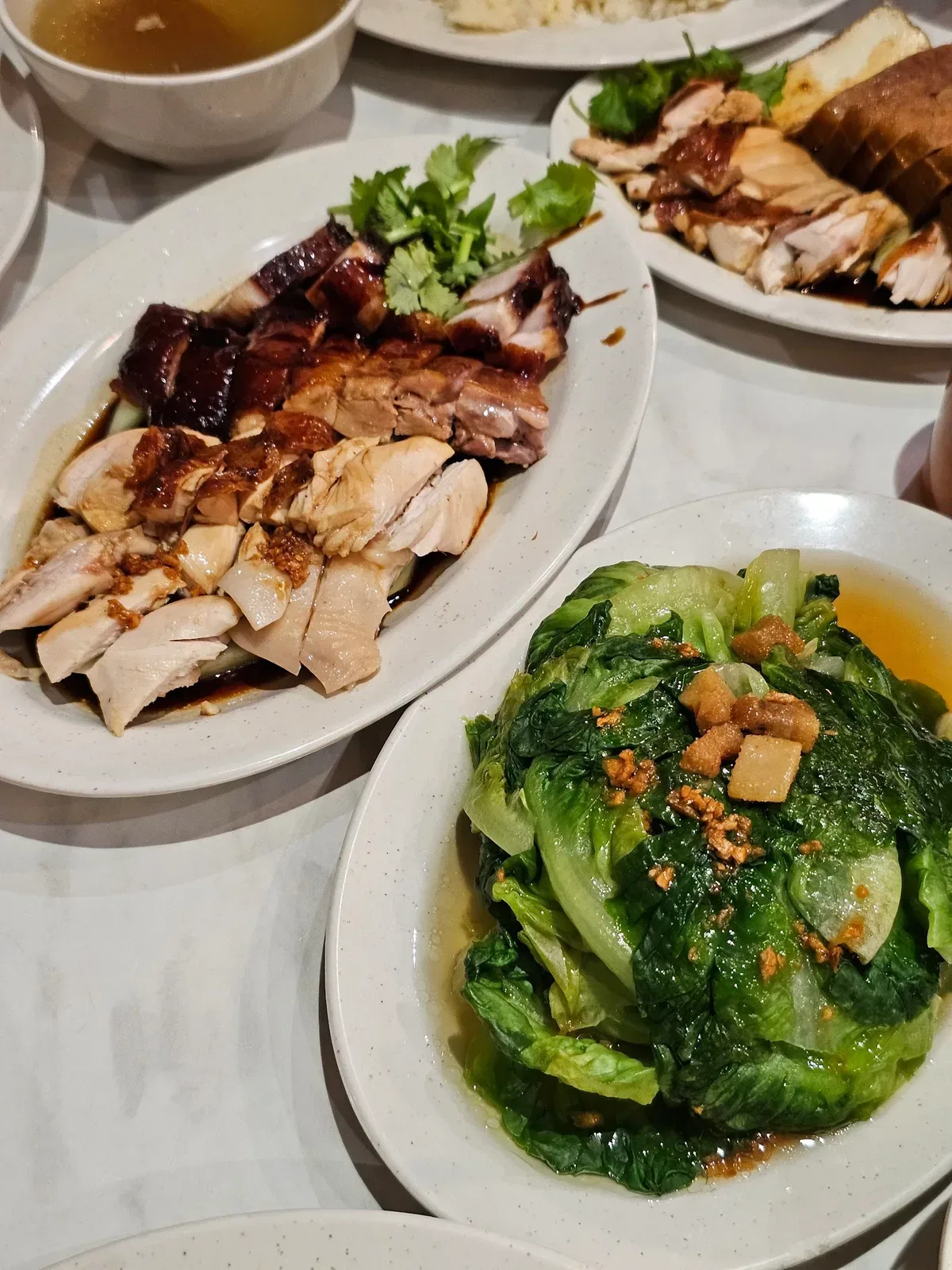 Fatty Fatty Hailam Roasted Chicken Rice — signature dish