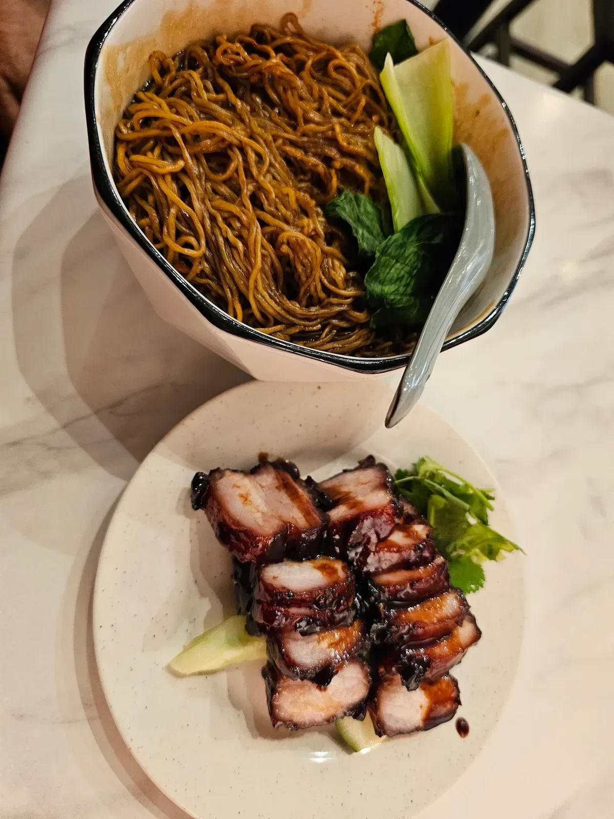 Fatty Fatty Hailam Roasted Chicken Rice — signature dish