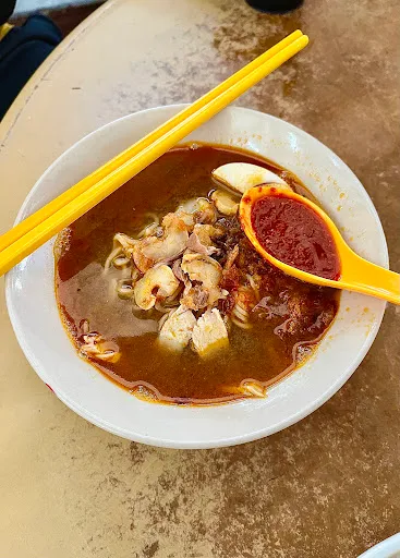 Fettes Park Coffee Shop Chicken Char Siew Rice — dish