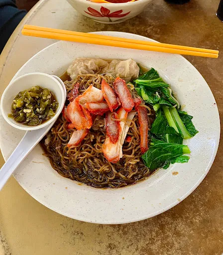 Fettes Park Coffee Shop Chicken Char Siew Rice — dish