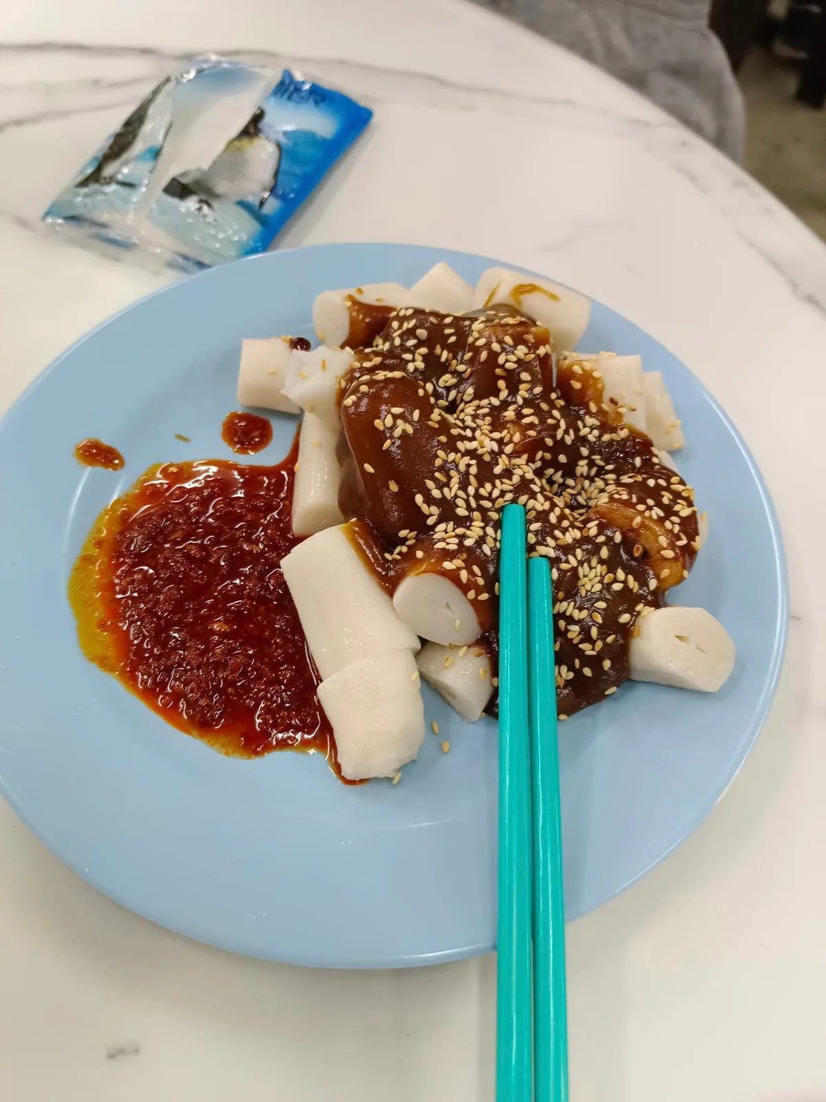 Chee cheong fun plate