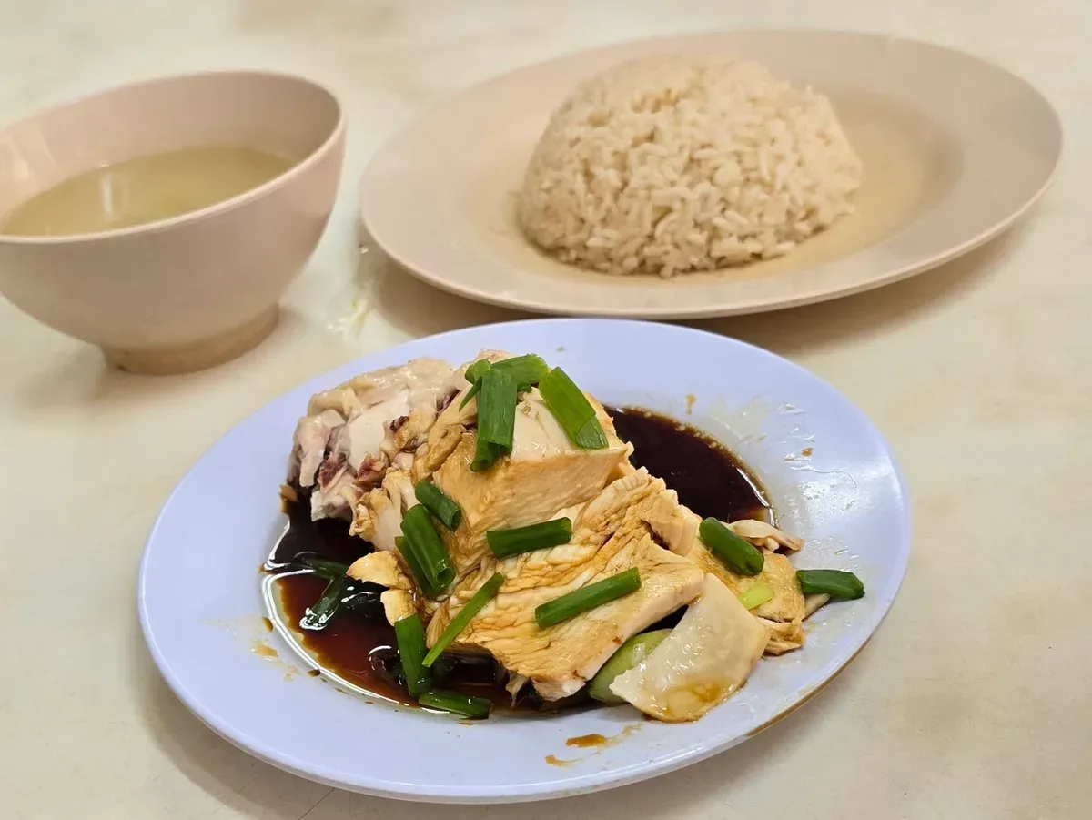 Goh Thew Chik Hainan Chicken Rice — signature dish