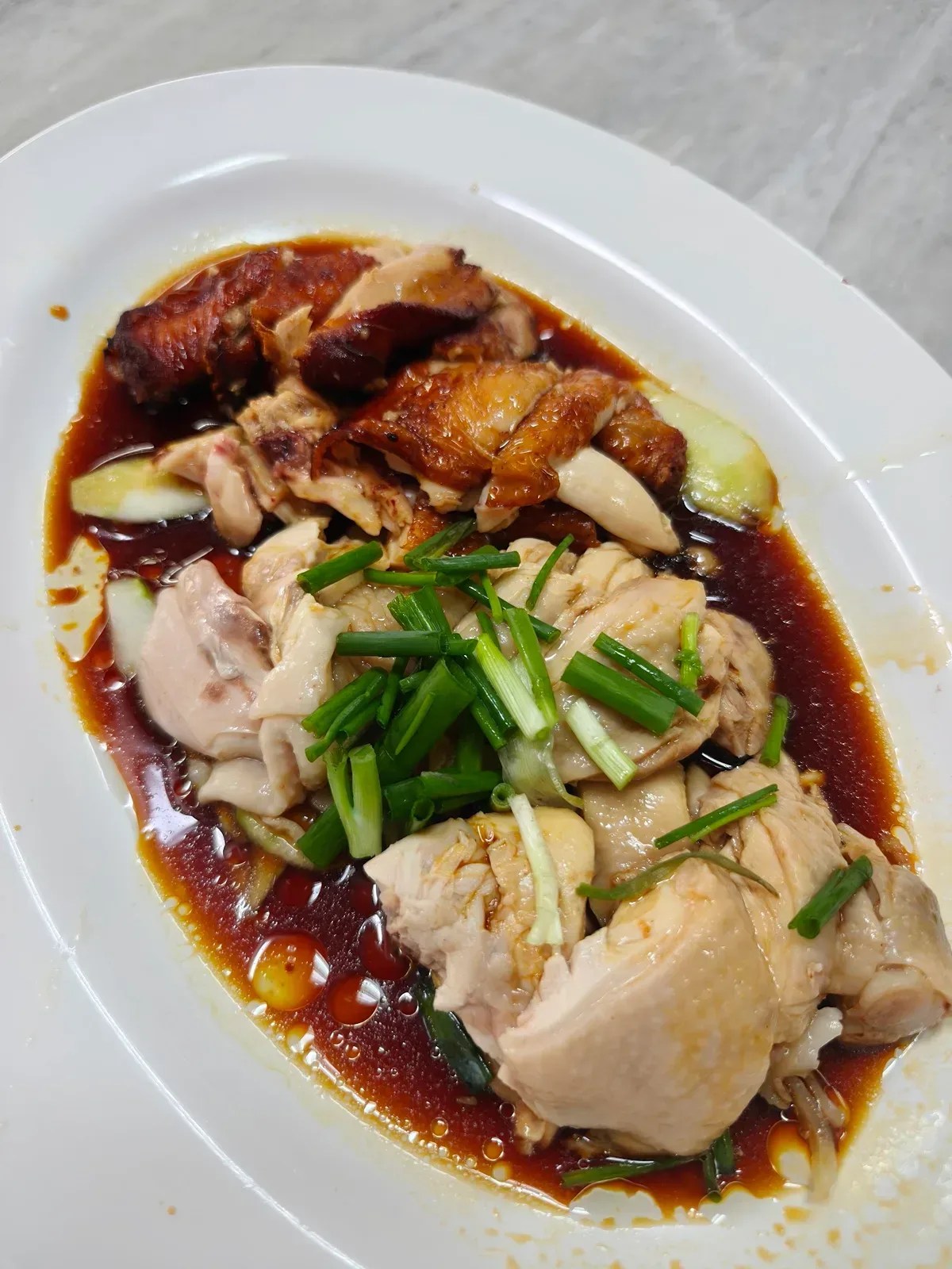 Goh Thew Chik Hainan Chicken Rice — signature dish