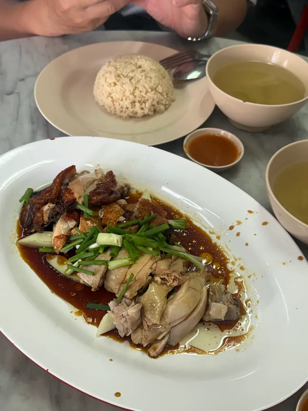 Goh Thew Chik Hainan Chicken Rice — signature dish
