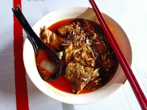 Golden City Prawn Mee & Loh Mee — signature dish
