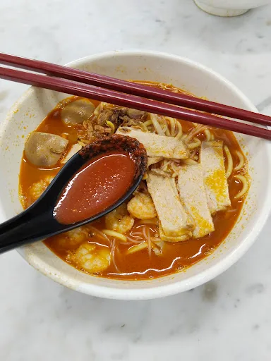 Golden City Prawn Mee & Loh Mee — signature dish
