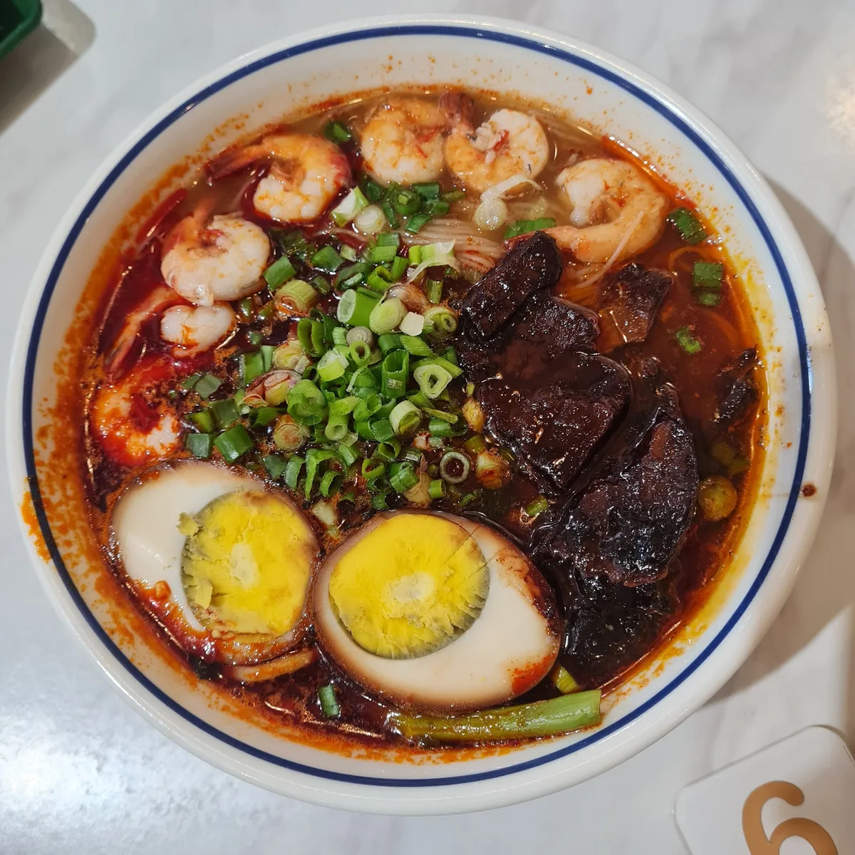 Penang prawn mee