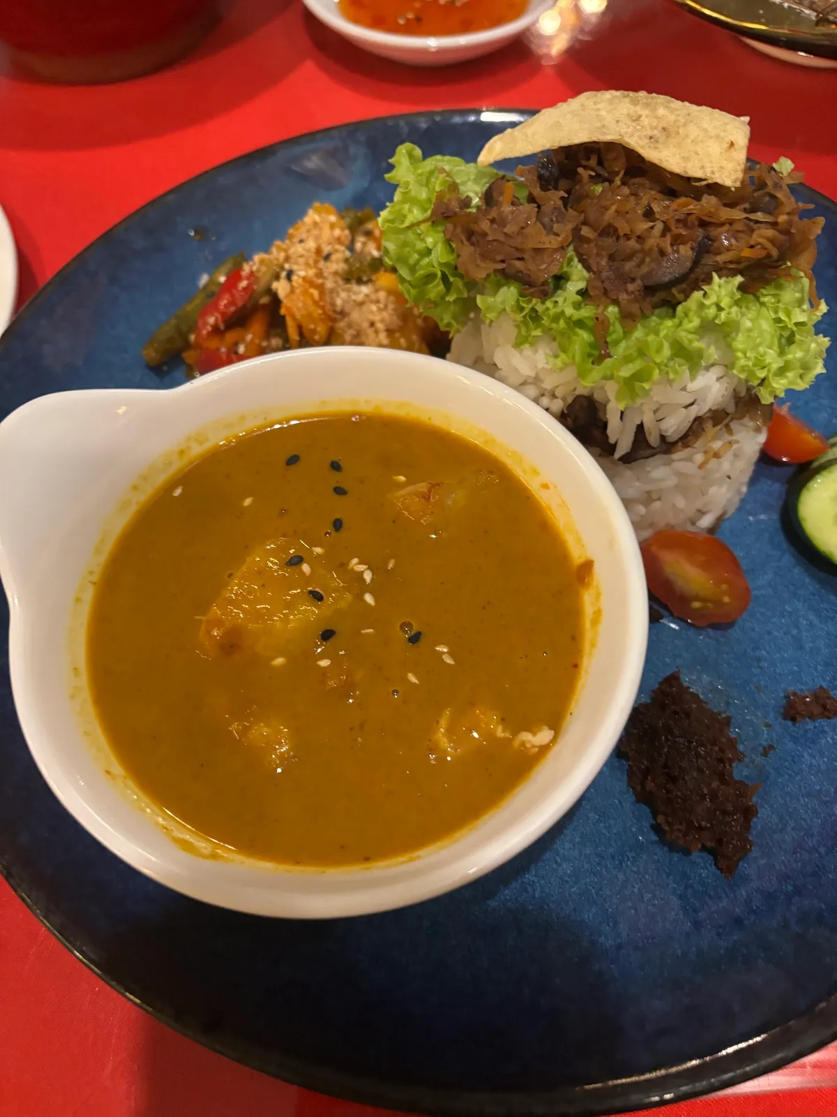 Grand Vege Creative — signature dish