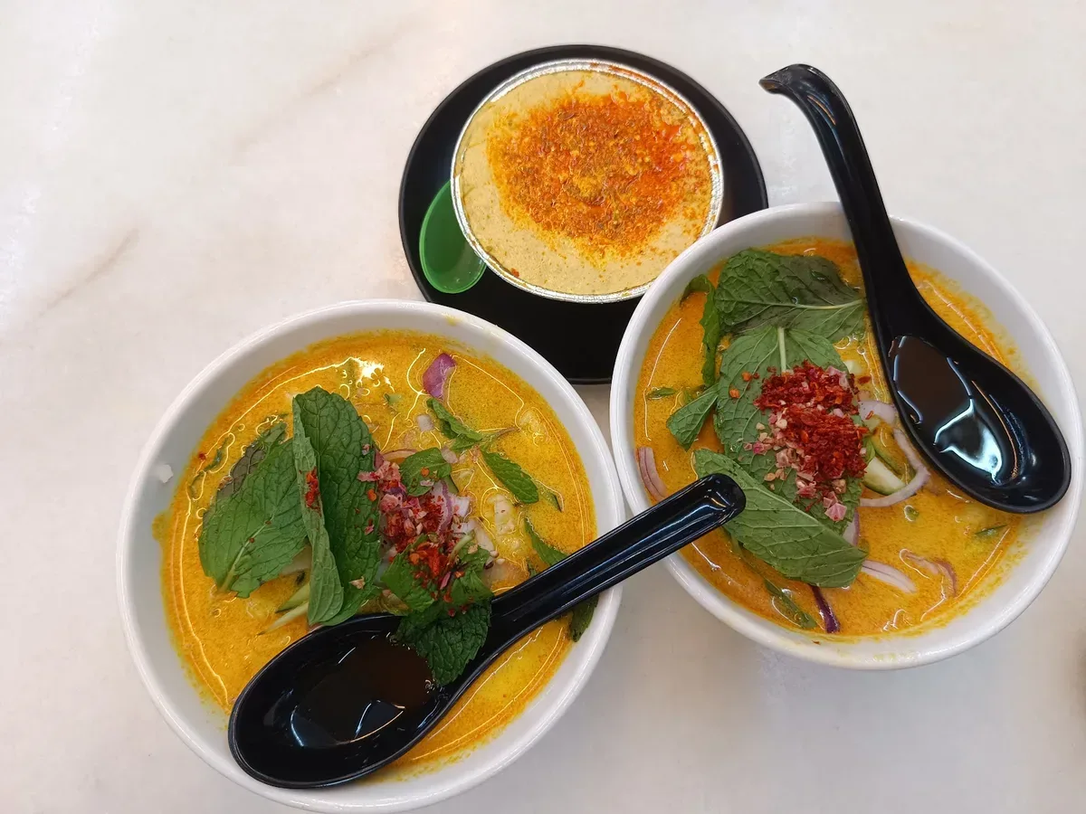 Granny Q Lemak Laksa — signature dish