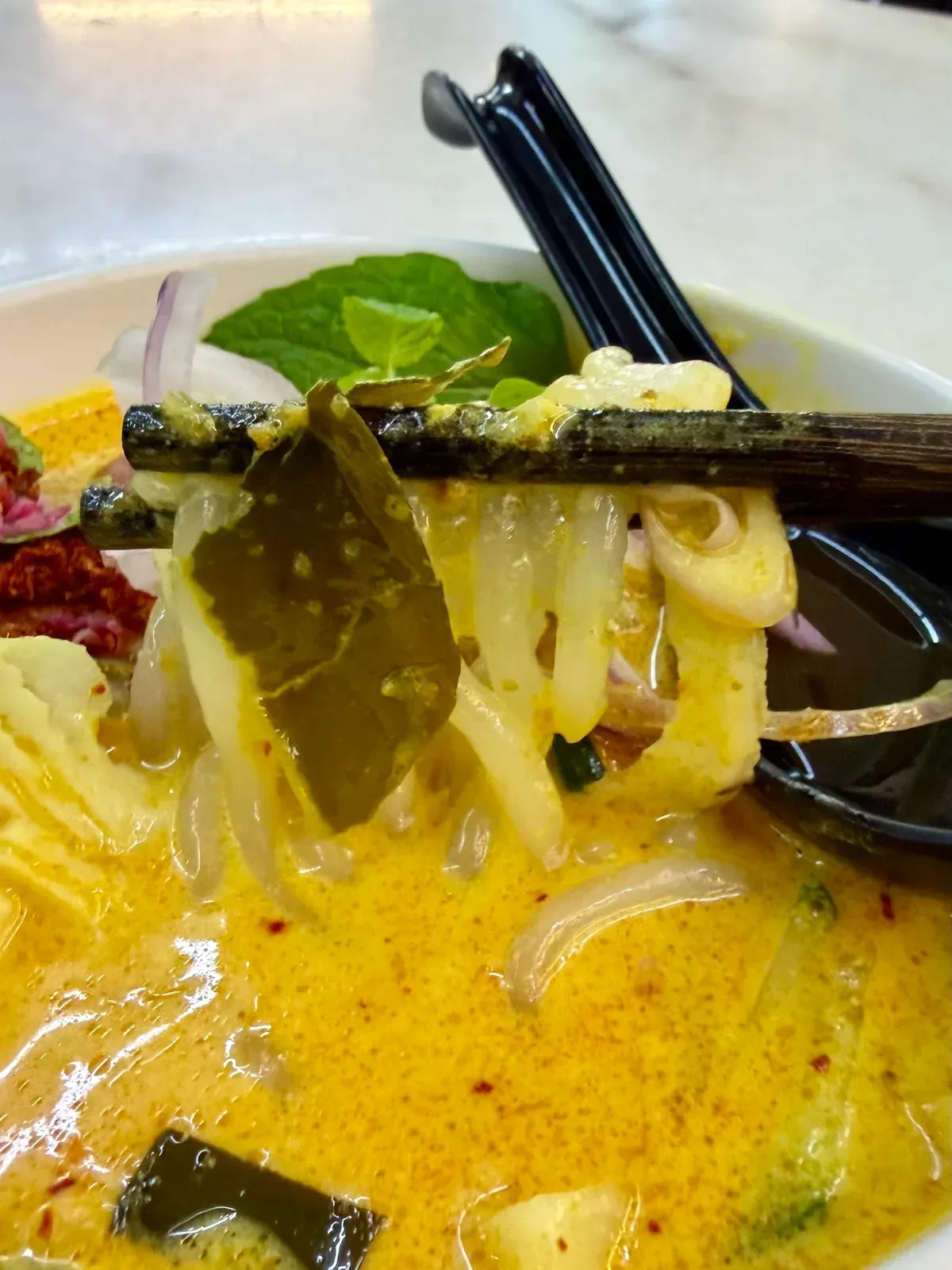 Granny Q Lemak Laksa — signature dish