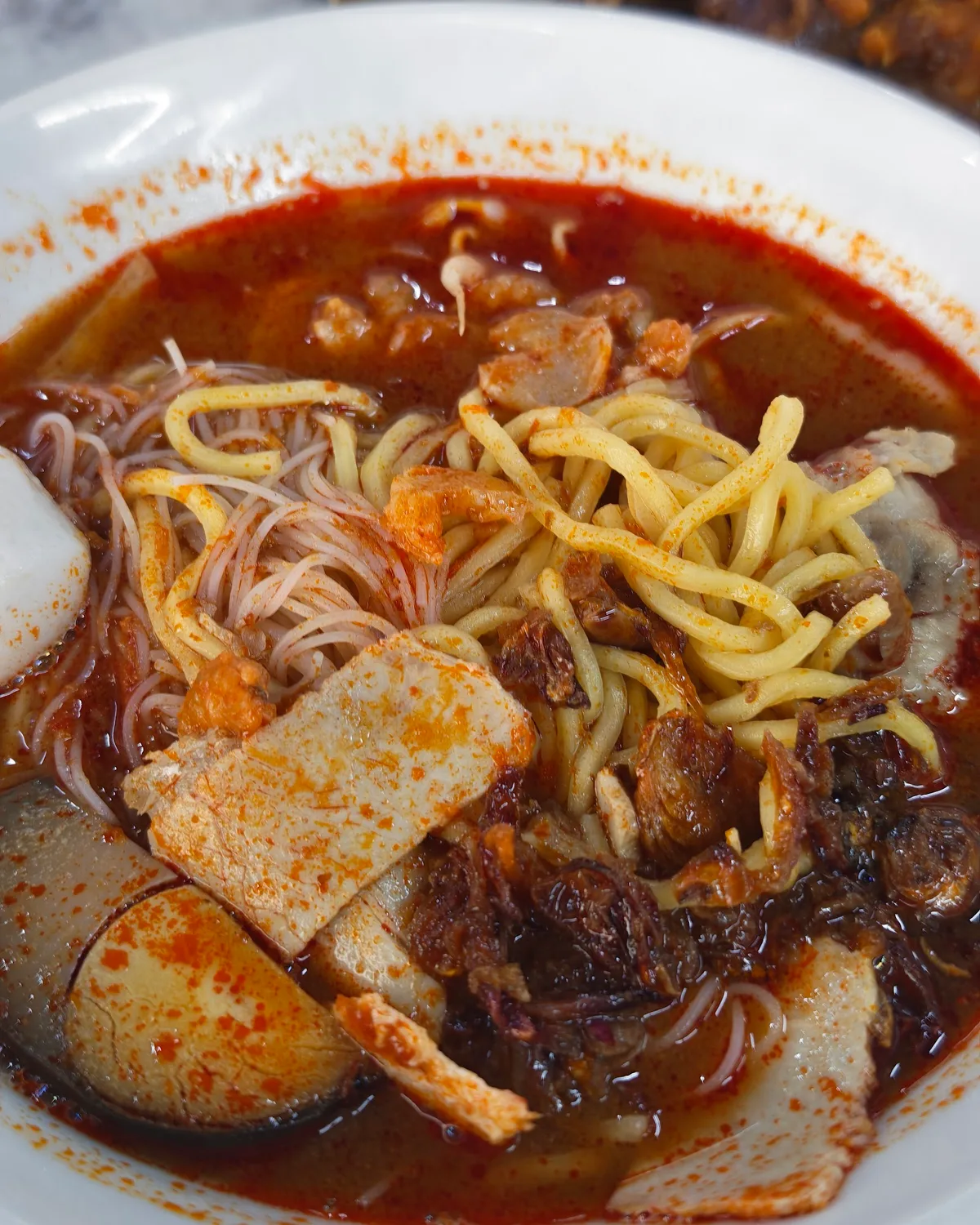 Granny's Hokkien Mee Prawn Mee — signature dish